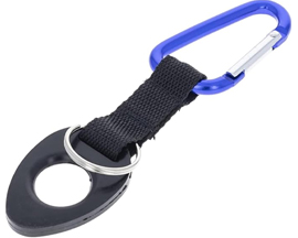 Carabiner with Water Bottle Holder