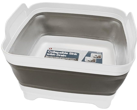 Collapsible Sink with Drain