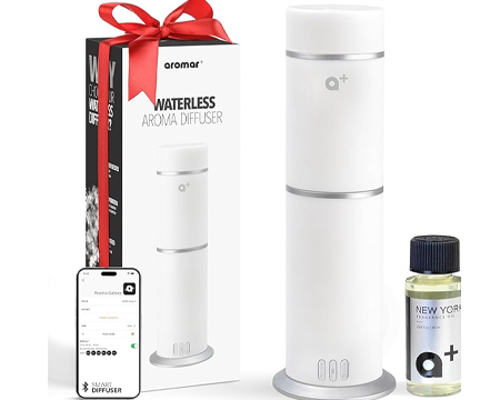 Aromar Waterless Aroma Diffuser - White