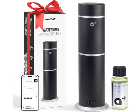 Aromar Diffuser Cylinder - Black