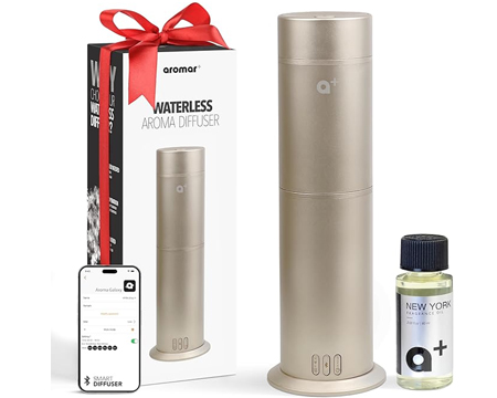 Aromar Diffuser Cylinder - Gold