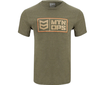 MTN OPS Men's Kilo T-Shirt - Heather Military 2X