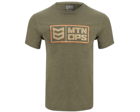 MTN OPS Men's Kilo T-Shirt - Heather Military L