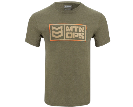 MTN OPS Men's Kilo T-Shirt - Heather Military XL