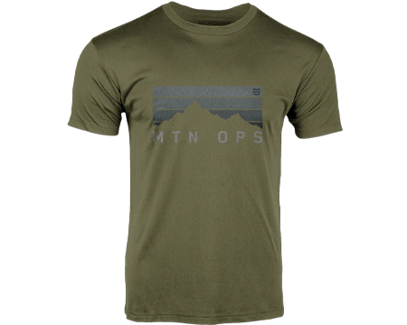 MTN OPS Men's Dusk T-Shirt - Olive L
