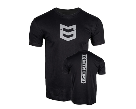 MTN OPS Men's Stacked T-Shirt - Black M