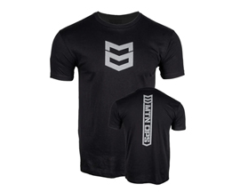 MTN OPS Men's Stacked T-Shirt - Black M