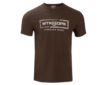 MTN OPS Men's Sprint T-Shirt - Heather Brown 2X