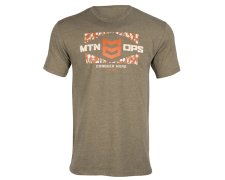 MTN OPS Men's Veil T-Shirt - Military Green L