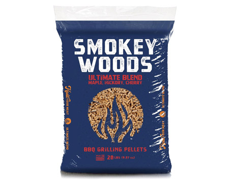 Smokey Woods® 20 Lb. All Natural Hardwood Pellets - Cherry/Hickory/Maple