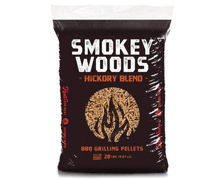 Smokey Woods® 20 Lb. All Natural Hardwood Pellets - Hickory Blend