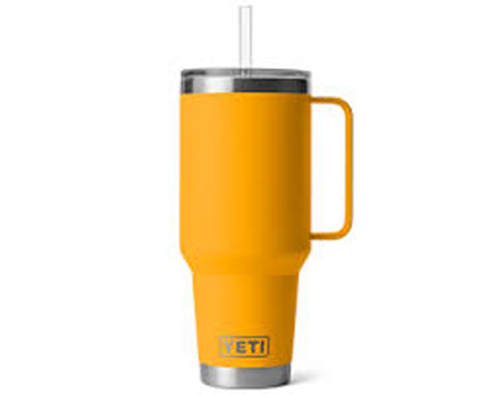 Yeti® Rambler 42 oz. Stainless Steel Straw Mug - Papaya