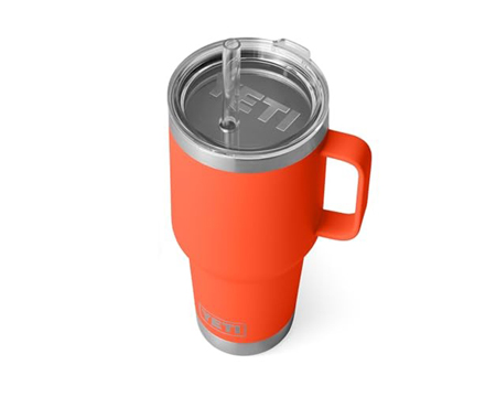 Yeti® Rambler 35 oz. Stainless Steel Straw Mug - Papaya