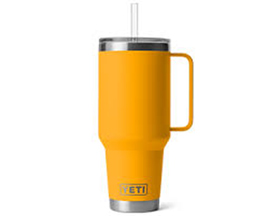 Yeti® Rambler 42 oz. Stainless Steel Straw Mug - Papaya