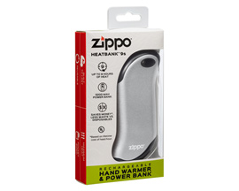 Zippo® 9s Silver Heat Bank Rechargeable Hand Warmer