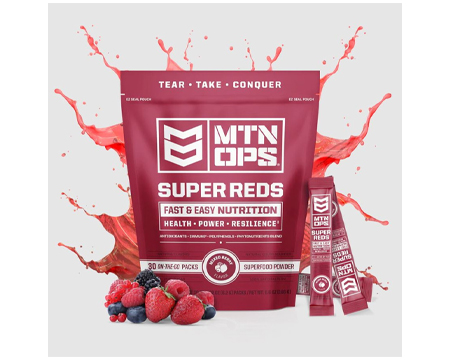 MTN OPS® Super Reds Mixed Berry Trail Packs