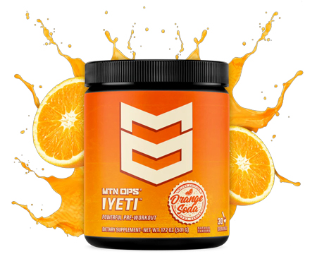 MTN OPS® YETI Pre-Workout - Orange Soda