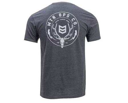 MTN OPS® Faith Family Hunt T-Shirt - Charcoal XL