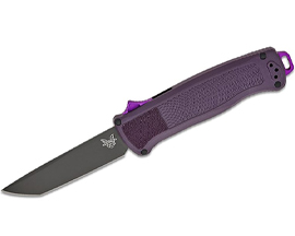 Benchmade® Shootout OTF Auto Knife - Dark Purple Grivory