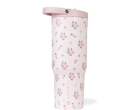 Hydrojug® Sport 32 oz. Stainless Steel Tumbler Water Bottle - Wildrose