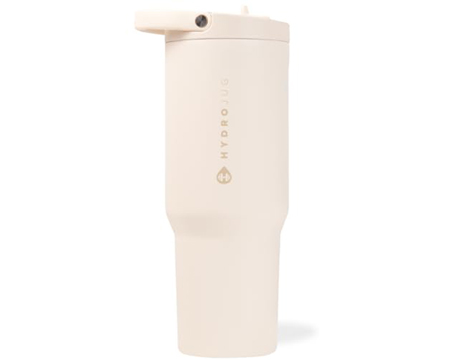 Hydrojug® Sport 40 oz. Stainless Steel Tumbler Insulated Water Bottle - Cream