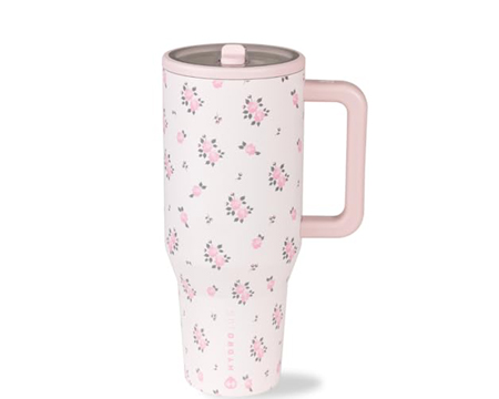 Hydrojug® Traveler 32 oz. Stainless Steel Tumbler Water Bottle - Wildrose