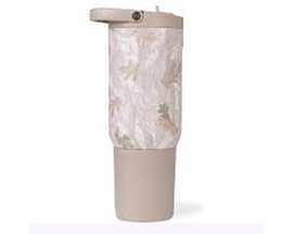 Hydrojug® Sport 20 oz. Stainless Steel Tumbler Insulated Leakproof Water Bottle - Camo Tan