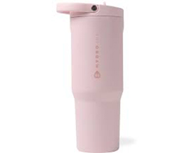 Hydrojug® Sport 40 oz. Stainless Steel Tumbler Insulated Water Bottle - Pink Sand