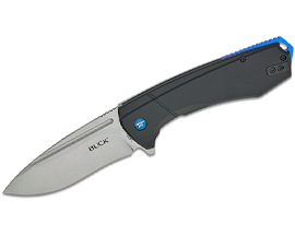 Buck® Ruckus Frame Lock Flipper Knife - Black and Blue