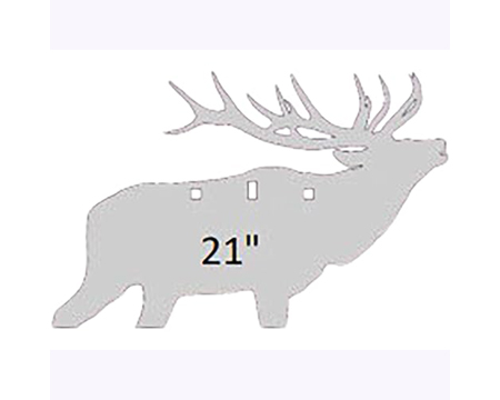 Birchwood® Casey 3/8" AR500 Steel Silhouete - Elk