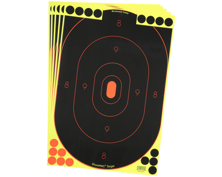 Birchwood® Casey 12 in. X 18 in. Shoot-N-C Oval Silhouette Target