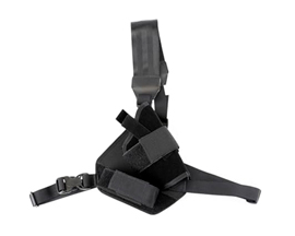 Elite Survival Systems® Left Handed Warden Chest Red Dot Compatible Holster - Size 2RDO - Black