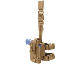 Elite Survival Systems® 4.5 in. Systems Right Hand Tactical Thigh Holster - Tan