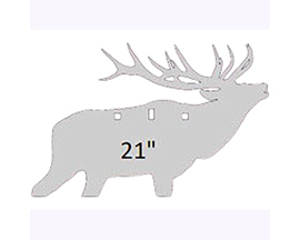 Birchwood® Casey 3/8" AR500 Steel Silhouete - Elk