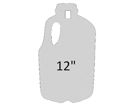 Birchwood® Casey 3/8" AR500 Steel Silhouete - Milk Jug