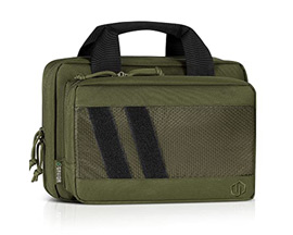 Savior Equipment® Specialist Double Pistol Case - Olive Drab Green