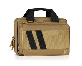 Savior Equipment® Specialist Double Pistol Case - Tan