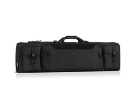 Savior Equipment® Urban Warfare 51 in. Double Rife Case - Black
