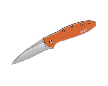 Kershaw® Leek Assisted Open Fine Edge Knife - Orange