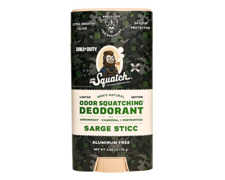 Dr Squatch® Men's Deodorant - Sarge Sticc