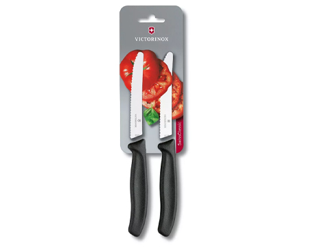 Victorinox® Swiss Classic Tomato and Table Knife with Wavy Edge