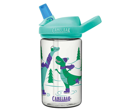 CamelBak Eddy+ Kids Water Bottle - Ice Skating Dinos