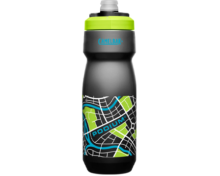 CamelBak® Podium Water Bottle - Grid Black
