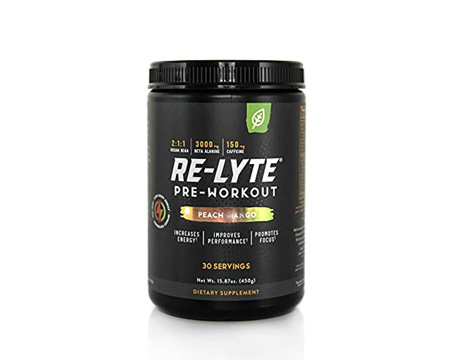 Redmond Re-Lyte® Pre-Workout - Peach Mango