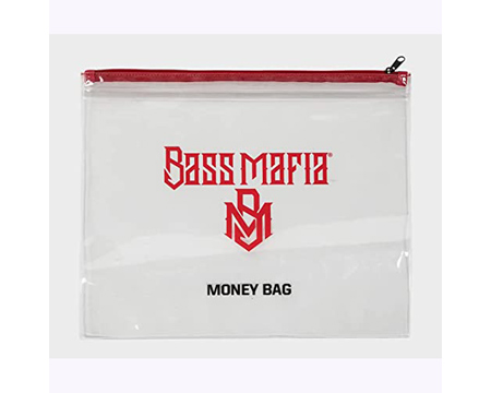 Bass Mafia® 16 in. X 13 in. Money Bag - Clear