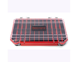 Bass Mafia® Bait Coffin 2.0 Utility Box 3700 - Black/Red