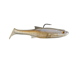 Bass Mafia® 6 in. Daingerous Deep Runner Loaded Swimbait Fishing Lure - Black Back Shad