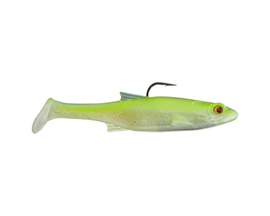 Bass Mafia® 6 in. Daingerous Deep Runner Loaded Swimbait Fishing Lure - Chartreuse Blue