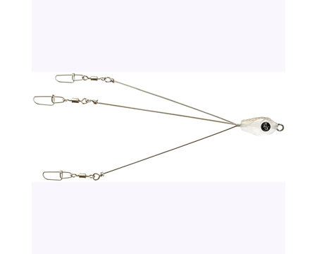 Googan® 3-Wire Squad Shad Wagon Rig - Clear