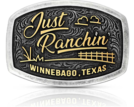 Montana Silversmiths® Dale Brisby Homestead Buckle